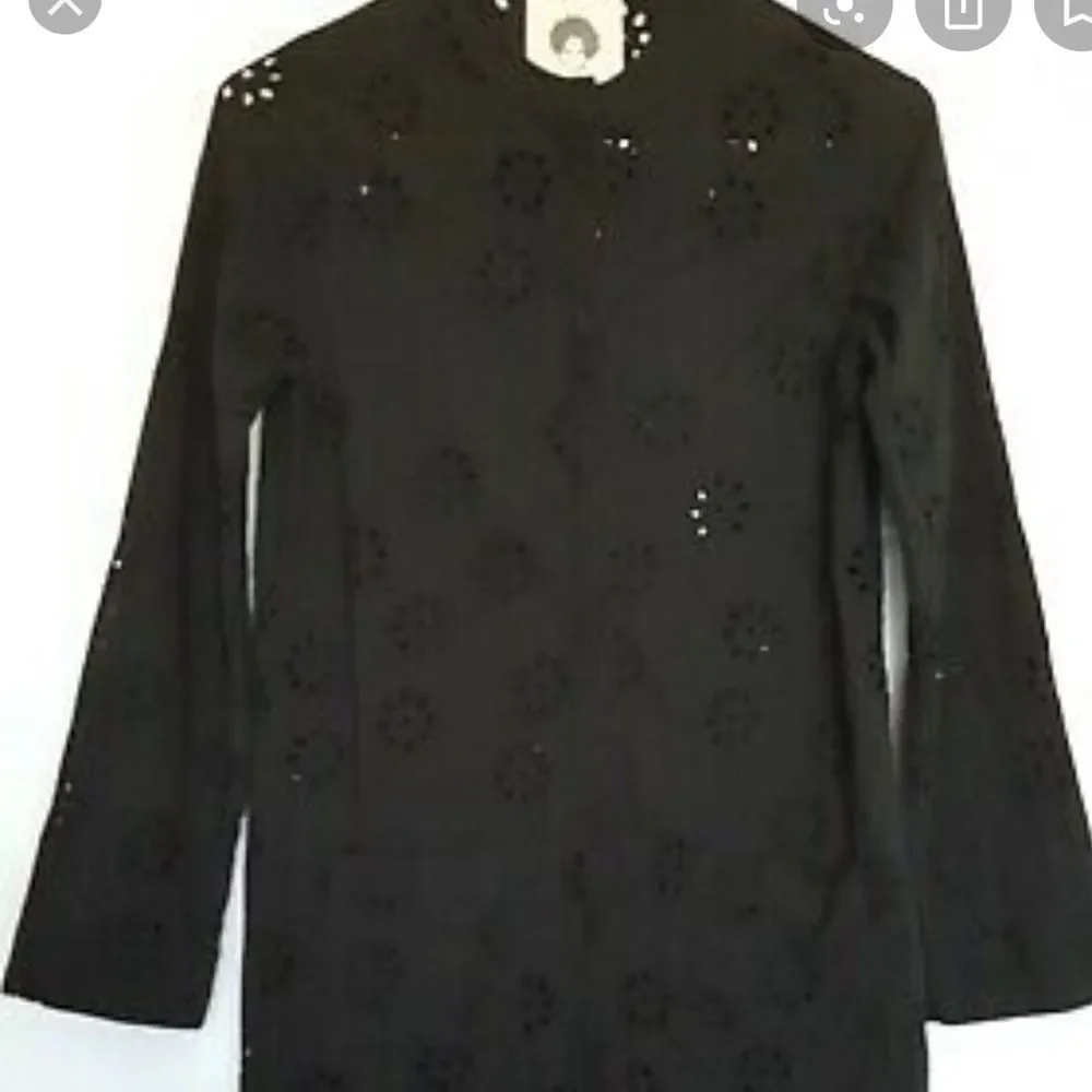 Patrick Robinson‎ Eyelet Tunic Dress Coverup